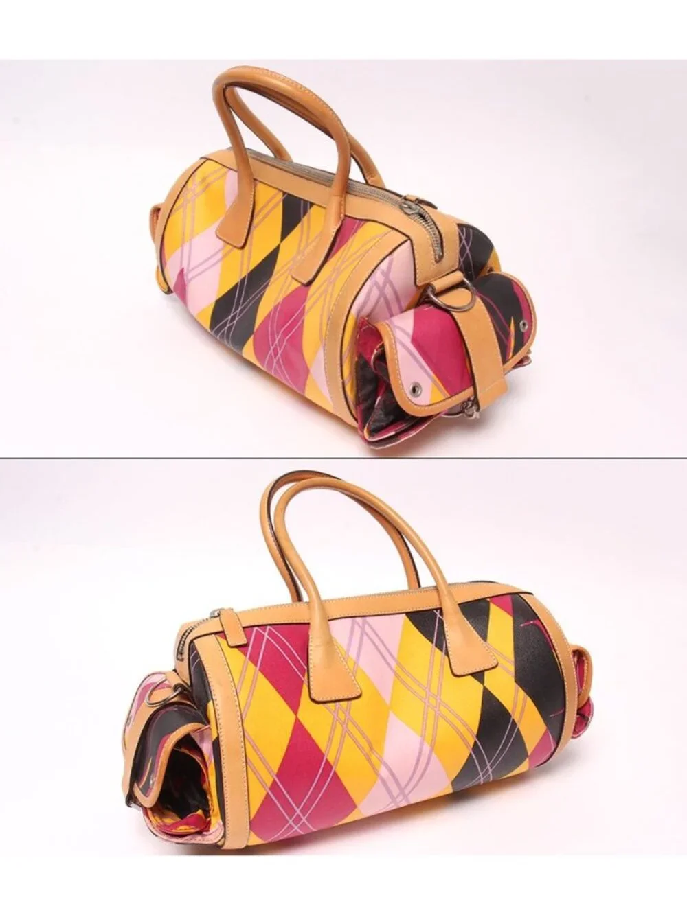 Dior 2-Way Shoulder Bag Crossbody Mini Vintage